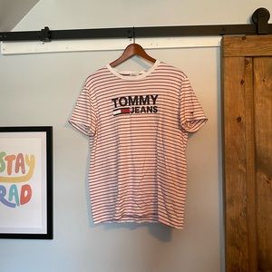 Men’s Striped Tommy Jeans T-Shirt